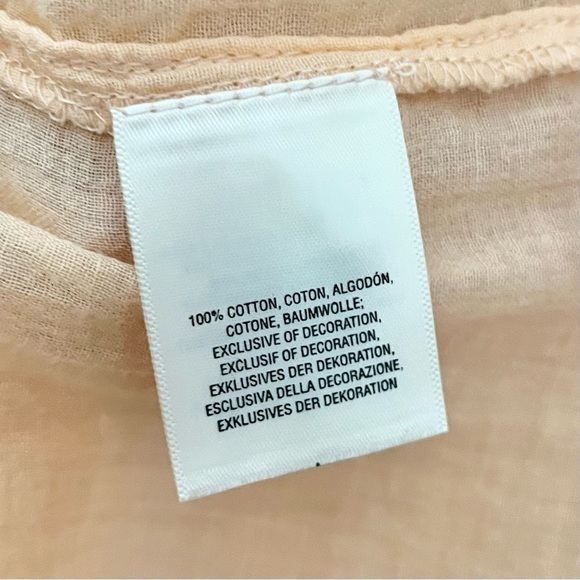 NWT Anthropologie Mermaid‎ Women’s Desert Rose Beach Dress Peach Orange Small - Picture 12 of 13